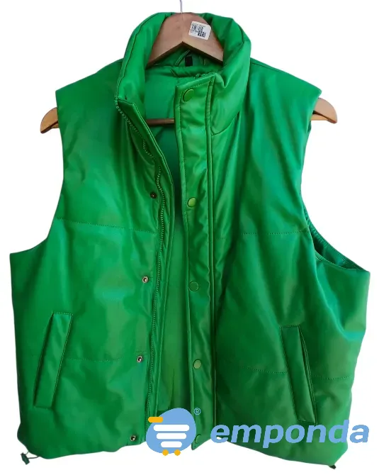 Chaleco puffer cuero pu Y-lovers Berazategui - imagen 4