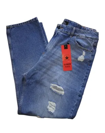 Jean mom tiro alto SCOMBRO JEANS Berazategui