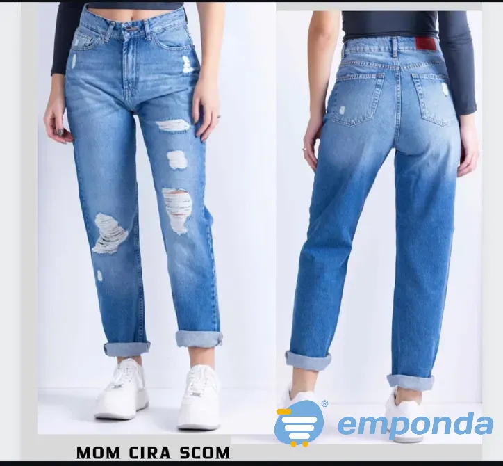 Jean mom tiro alto SCOMBRO JEANS Berazategui - imagen 1