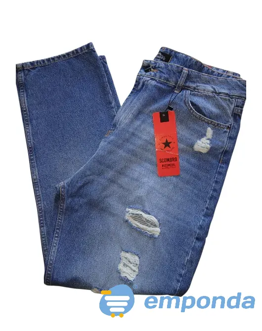 Jean mom tiro alto SCOMBRO JEANS Berazategui - imagen 3