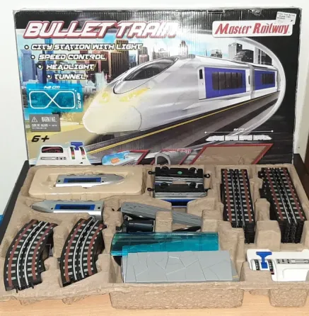 Juguete tren a pila Ituzaingó