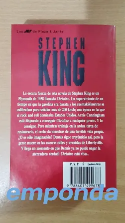 Libro Chistine de Stephen King Ituzaingó - imagen 2