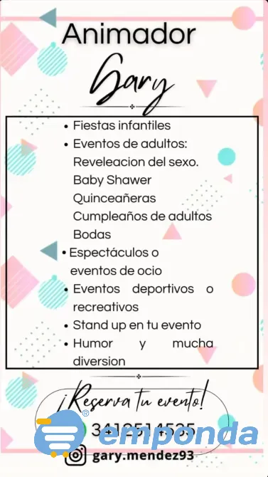 Animación de eventos Rosario - imagen 1