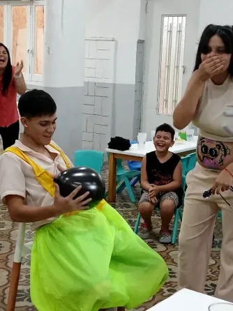 Animación de baby shawer Rosario