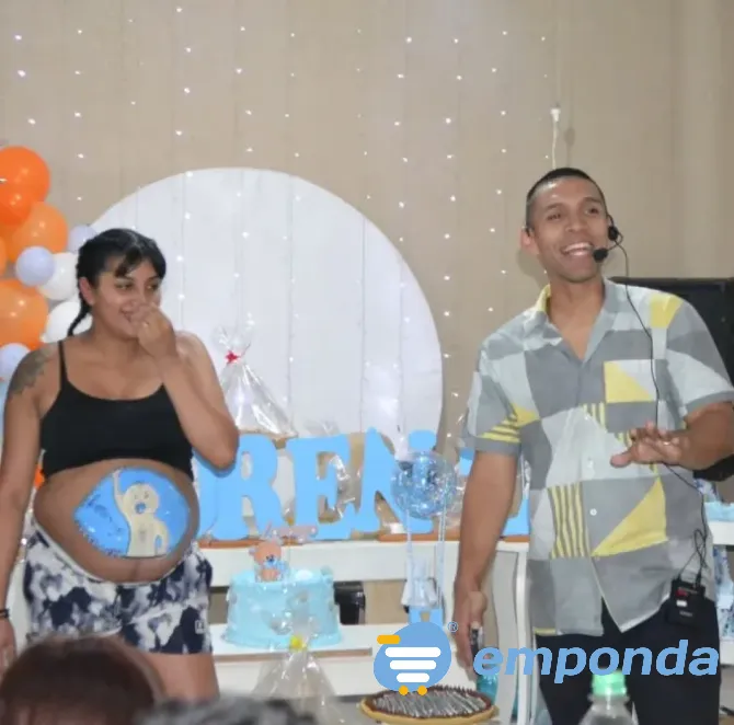Animación de baby shawer Rosario - imagen 1