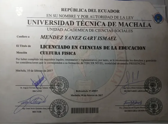 Profe de Educación Física Rosario