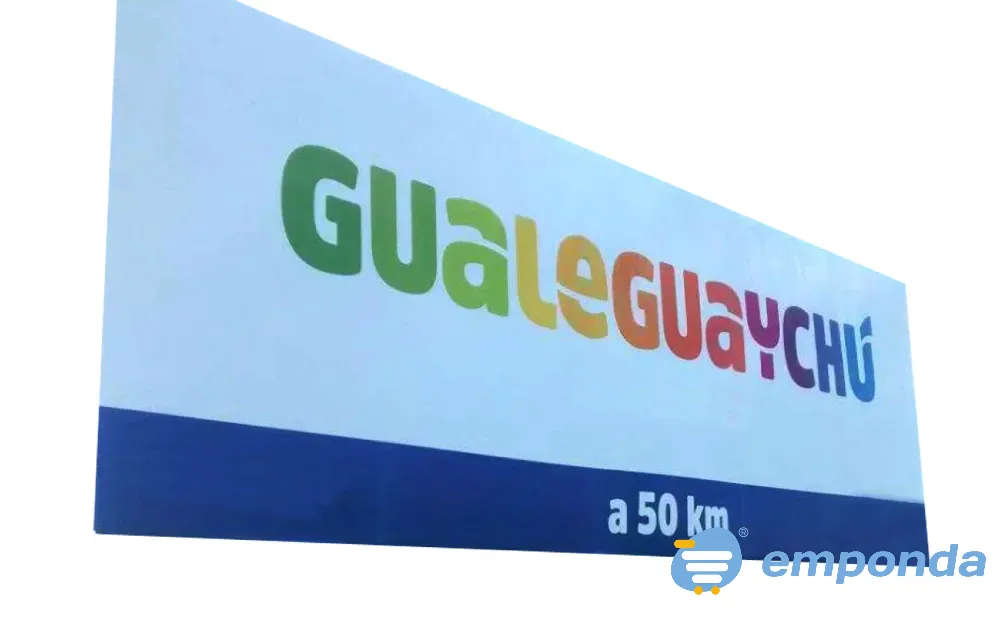 Cartel de ruta, fabricación e instalación en ruta 2 Lanús - imagen 3