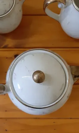 Juego de te de ceramica estilo ingles Ituzaingó