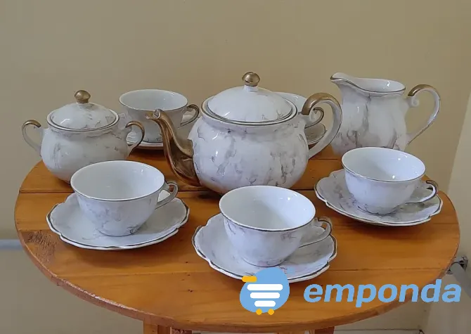 Juego de te de ceramica estilo ingles Ituzaingó - imagen 1