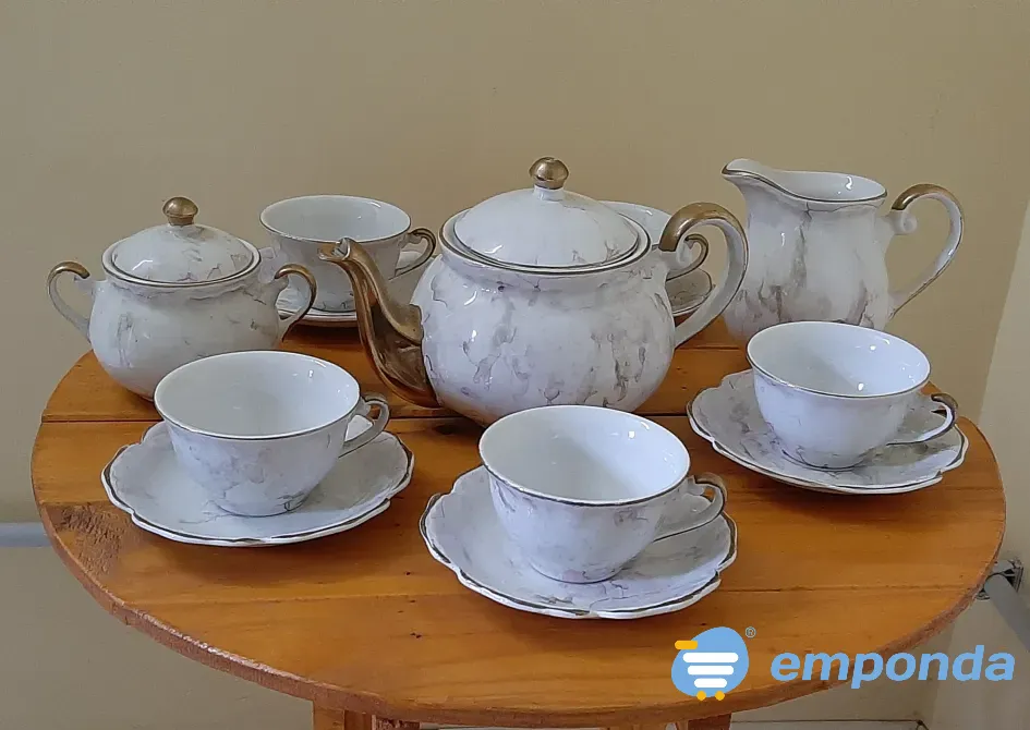 Juego de te de ceramica estilo ingles Ituzaingó - imagen 1