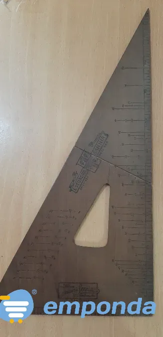 Escuadra plegable antigua Ituzaingó - imagen 1