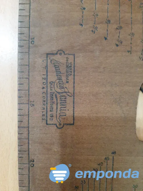 Escuadra plegable antigua Ituzaingó - imagen 4