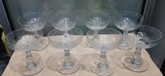 Copas de vidrio labradas Ituzaingó