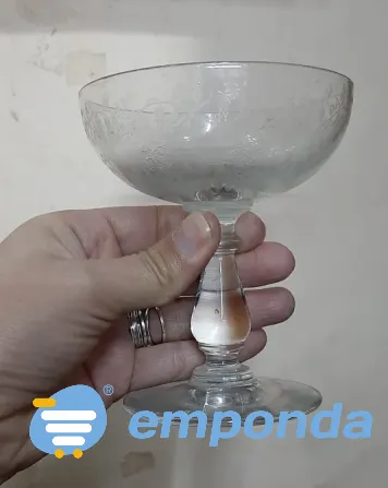 Copas de vidrio labradas Ituzaingó - imagen 1