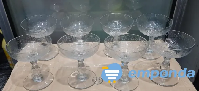 Copas de vidrio labradas Ituzaingó - imagen 2