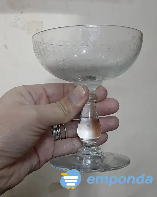 Copas de vidrio labradas Ituzaingó - imagen 1