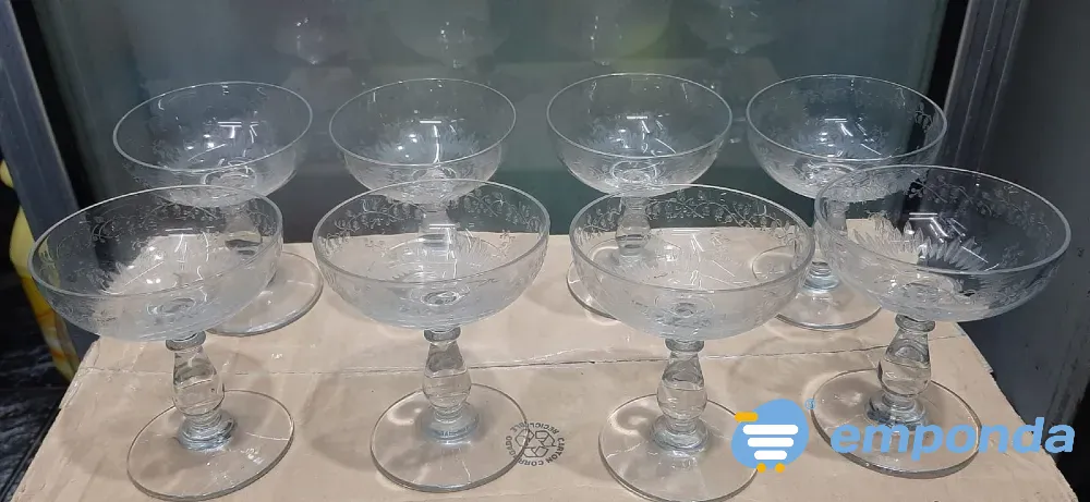 Copas de vidrio labradas Ituzaingó - imagen 2