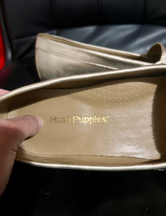 Zapatos de mujer dorado Morón