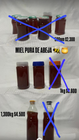 Miel pura de abeja Morón