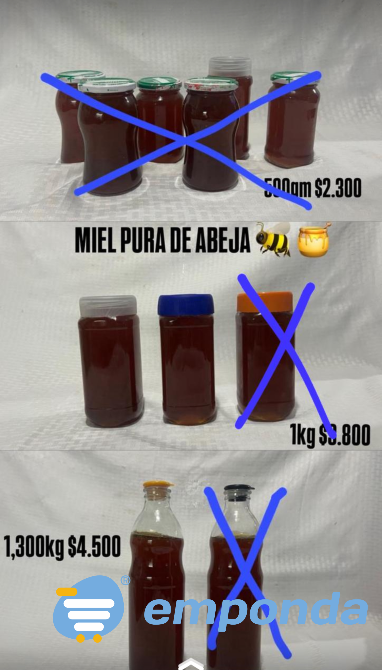 Miel pura de abeja Morón - imagen 1