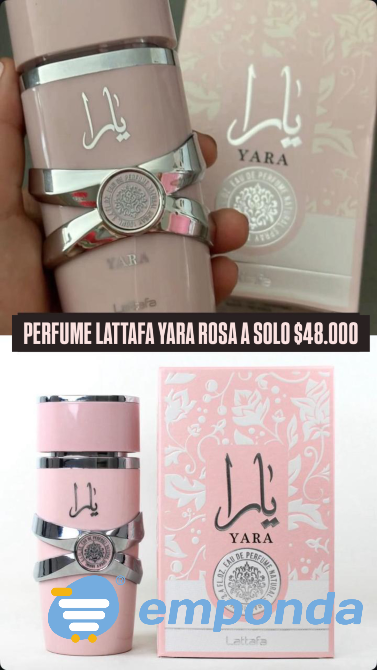Perfume yara rosa Morón - imagen 1