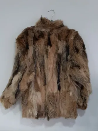 Tapado de piel de zorro, autentico vintage Ituzaingó