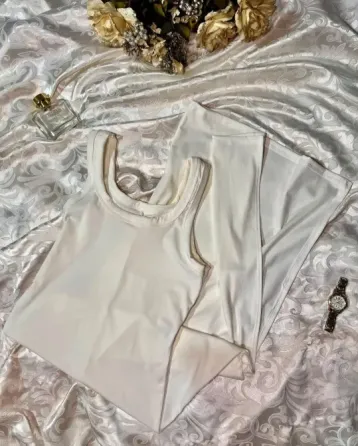 Vestido largo con tajo Morón