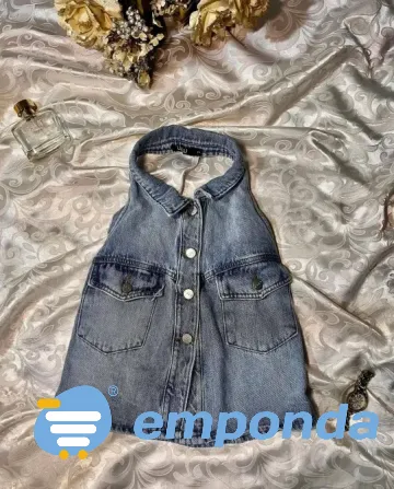 Chaleco de jeans Morón - imagen 1