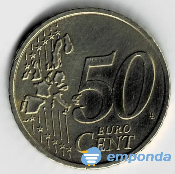 Moneda de Austria 50 cent de euro 2002 XF +++++ Villa Crespo - imagen 2
