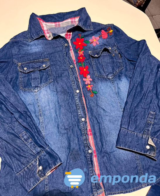 Camisa de mujer azul Morón - imagen 1