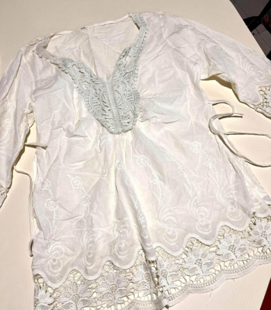 Camisa de mujer blanco Morón