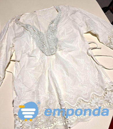Camisa de mujer blanco Morón - imagen 1