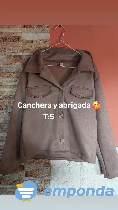 Campera beige Santa Fe ciudad - imagen 1
