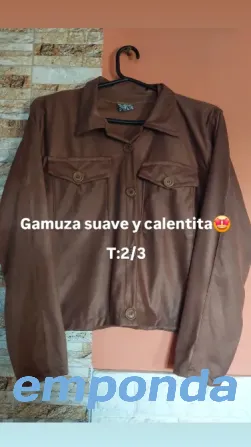 Camisaco gamuza Santa Fe ciudad - imagen 1