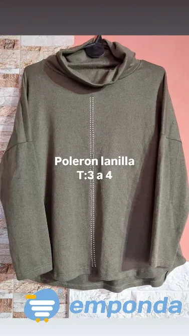 Poleron amplio Santa Fe ciudad - imagen 1