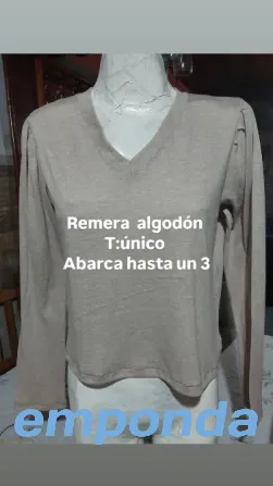 Remera algodón Santa Fe ciudad - imagen 1