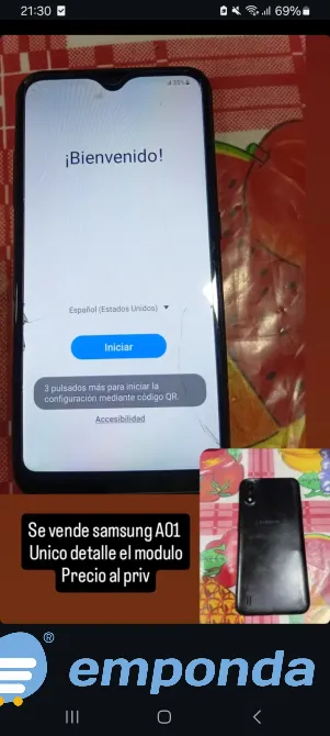 Celular samsugn A01 Libertador General San Martin - imagen 1