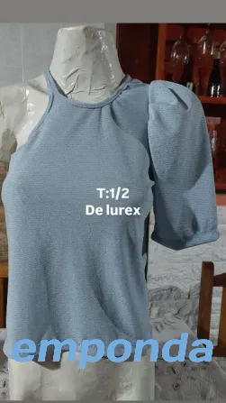 Remera lurex Santa Fe ciudad - imagen 1