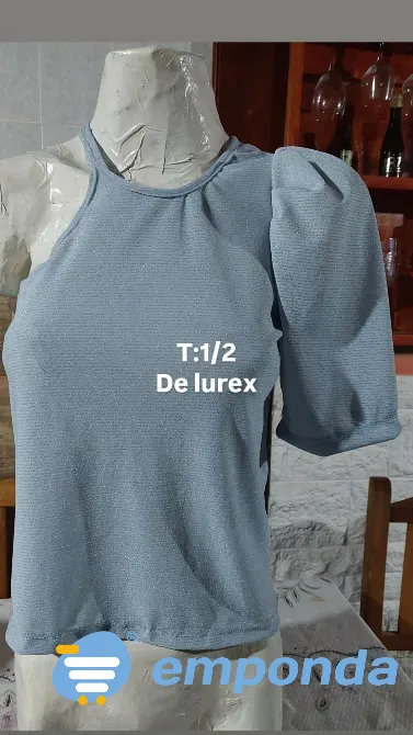 Remera lurex Santa Fe ciudad - imagen 1