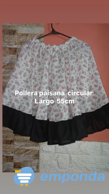 Pollera paisana Santa Fe ciudad - imagen 1