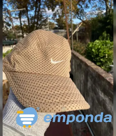 Gorra/vicera marrón Rosario - imagen 1