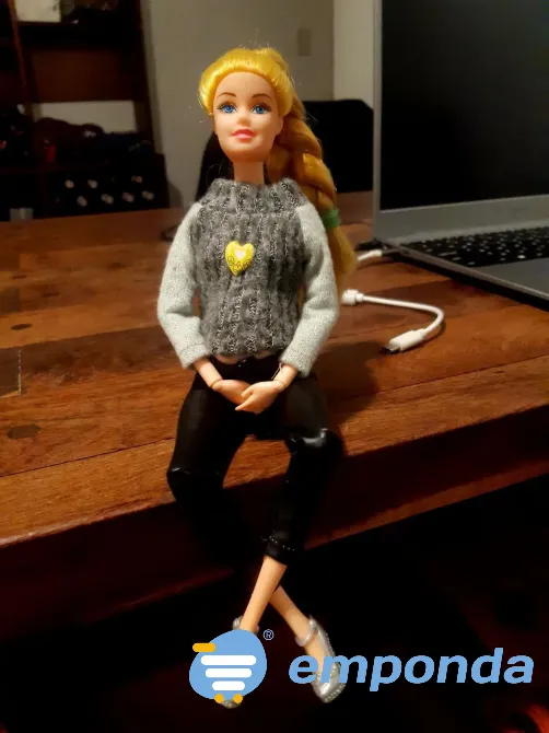 Barbie embarazada con sorpresa y bebé incluido Almagro - imagen 1