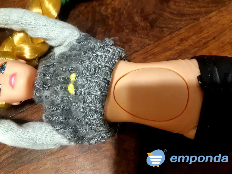 Barbie embarazada con sorpresa y bebé incluido Almagro - imagen 4