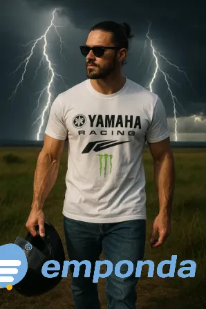 Remera oversize blanco Esteban Echeverría - imagen 1