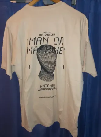 Remera oversize talle único unisex Esteban Echeverría
