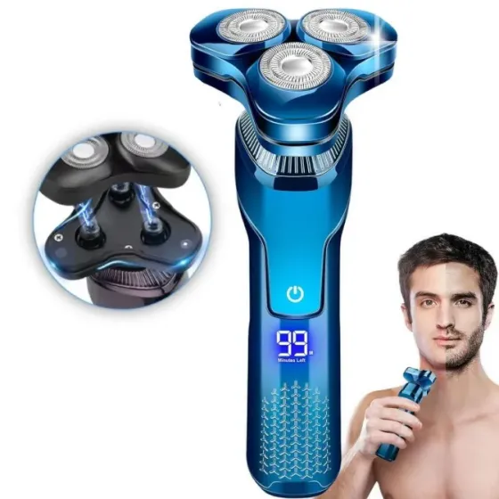 Afeitadora Rasuradora Portátil Shaver Magnética Recargable Floresta