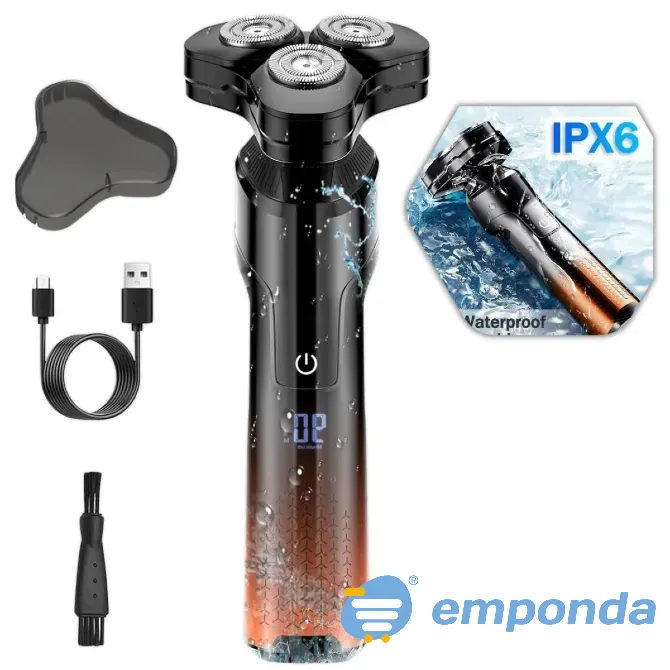 Afeitadora Rasuradora Portátil Shaver Magnética Recargable Floresta - imagen 3