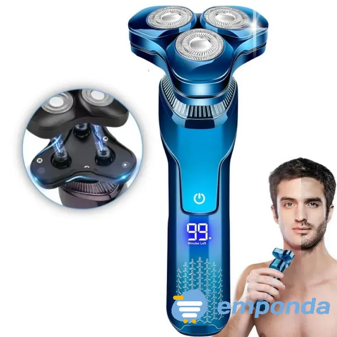 Afeitadora Rasuradora Portátil Shaver Magnética Recargable Floresta - imagen 1