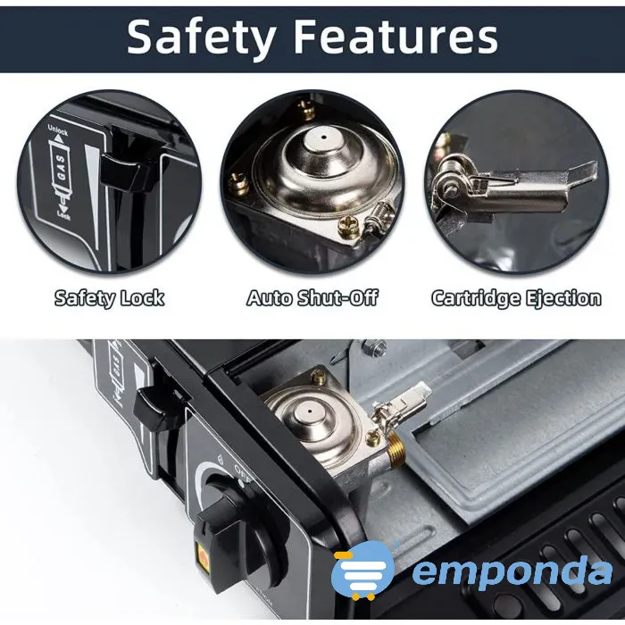 Anafe Portatil con Maletin Transportador Floresta - imagen 5