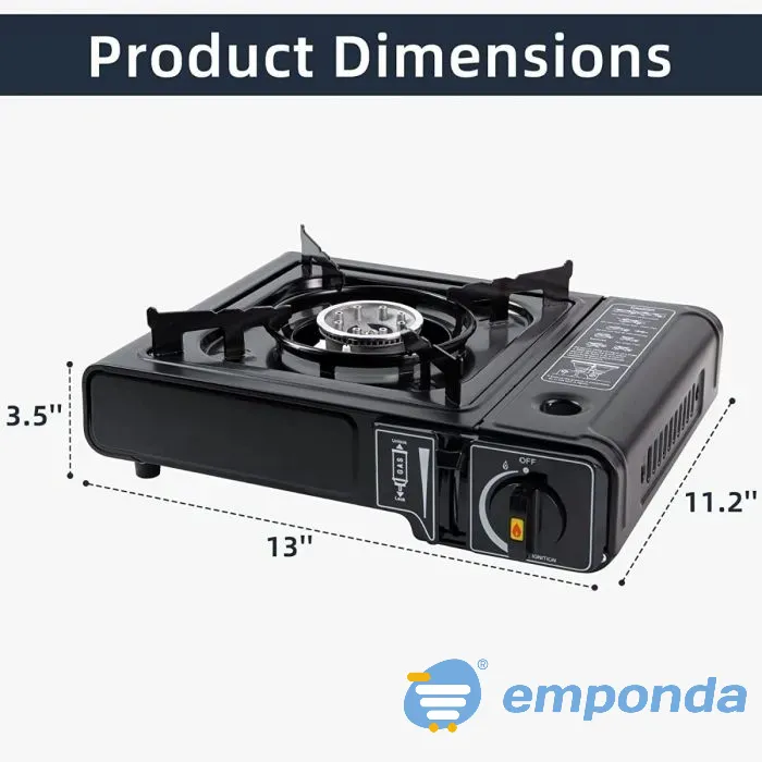 Anafe Portatil con Maletin Transportador Floresta - imagen 6